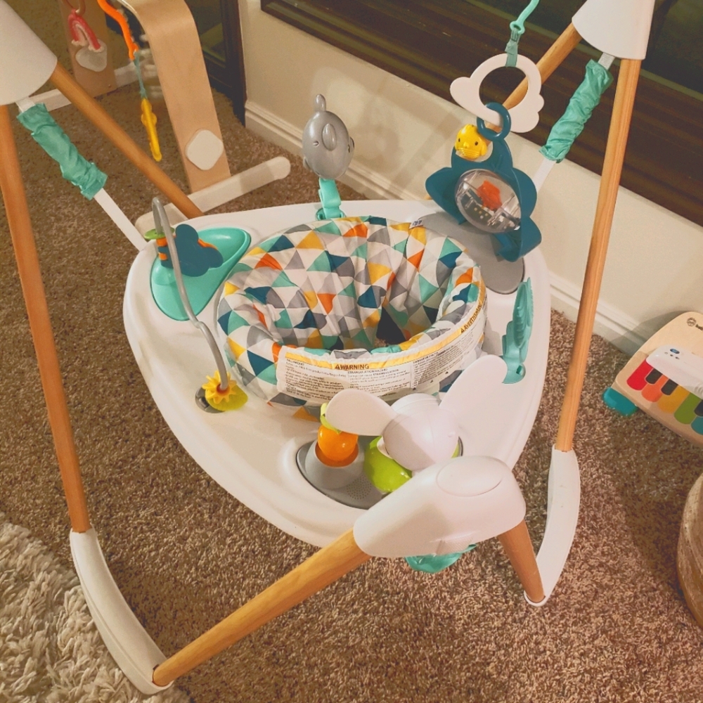 Exersaucer baby bouncer jumping activity center
